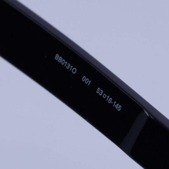 Balenciaga BB0131O 001 Eyeglasses Black 53mm Cat Eye Frame - Picture 8 of 9